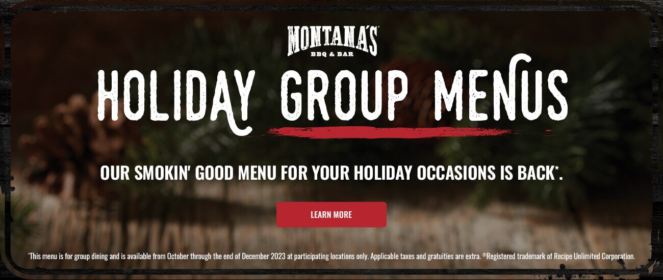 Holiday Menu